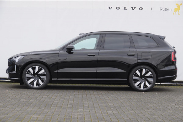 Volvo EX90 408PK Automaat Twin Motor Ultra / Panoramadak / Luchtvering / Head-up display / Stoelverwarming en stuurwielverwarming / Massagestoelen / Memory seats / Adaptive cruise control / 360 Camera / elektrische achterklep