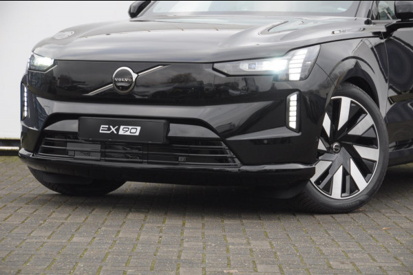 Volvo EX90 408PK Automaat Twin Motor Ultra / Panoramadak / Luchtvering / Head-up display / Stoelverwarming en stuurwielverwarming / Massagestoelen / Memory seats / Adaptive cruise control / 360 Camera / elektrische achterklep