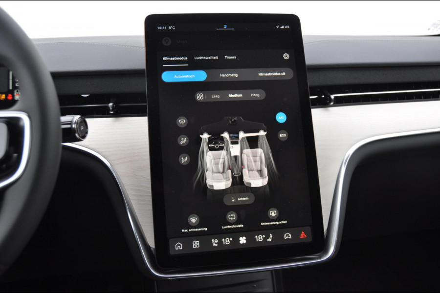 Volvo EX90 408PK Automaat Twin Motor Ultra / Panoramadak / Luchtvering / Head-up display / Stoelverwarming en stuurwielverwarming / Massagestoelen / Memory seats / Adaptive cruise control / 360 Camera / elektrische achterklep