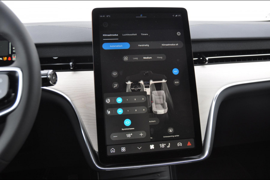Volvo EX90 408PK Automaat Twin Motor Ultra / Panoramadak / Luchtvering / Head-up display / Stoelverwarming en stuurwielverwarming / Massagestoelen / Memory seats / Adaptive cruise control / 360 Camera / elektrische achterklep