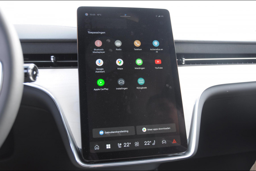 Volvo EX90 517PK Automaat Twin Performance Ultra / Luchtvering / Bowers & Wilkins audio / Elektrich bedienbare voorstoelen / Massage / Memory seats / Head-up display / Panoramadak / BLIS / 360 Camera /