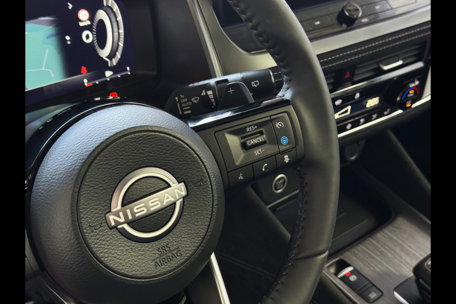 Nissan QASHQAI 1.3 MHEV 160PK TEKNA PLUS BOSE 20''LMV LEER ALCANTARA PANO MASSAGE BOSE STOEL/STUUR/RUIT VERW MATRIX.LED ELEK.KLEP HEADUP 20''LM 03/2025