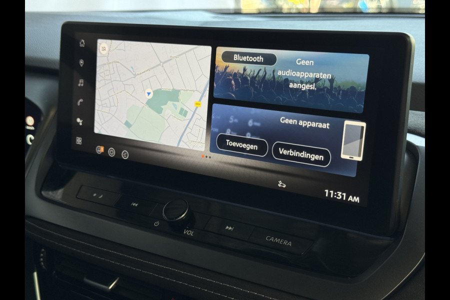 Nissan QASHQAI 1.3 MHEV 160PK TEKNA PLUS BOSE 20''LMV LEER ALCANTARA PANO MASSAGE BOSE STOEL/STUUR/RUIT VERW MATRIX.LED ELEK.KLEP HEADUP 20''LM 03/2025