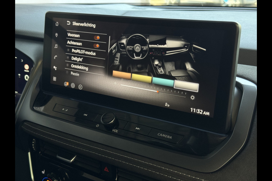 Nissan QASHQAI 1.3 MHEV 160PK TEKNA PLUS BOSE 20''LMV LEER ALCANTARA PANO MASSAGE BOSE STOEL/STUUR/RUIT VERW MATRIX.LED ELEK.KLEP HEADUP 20''LM 03/2025