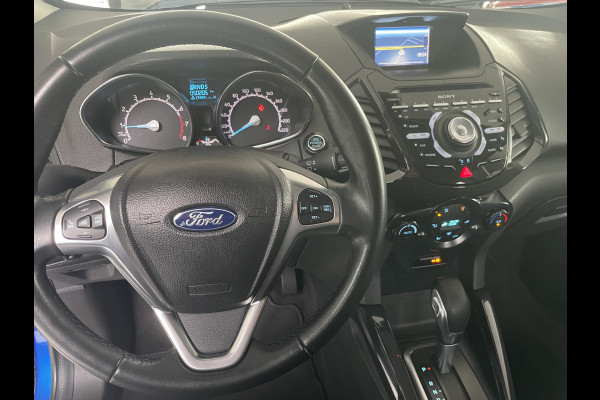 Ford EcoSport 1.5 Ti-VCT Titanium Achteruitrijcamera - Airco - Parkeersensoren achter - Keyless entry - Navigatie full map - dakrails - Mistlampen voor - Licht metalen velgen 16 inch - stuur leder