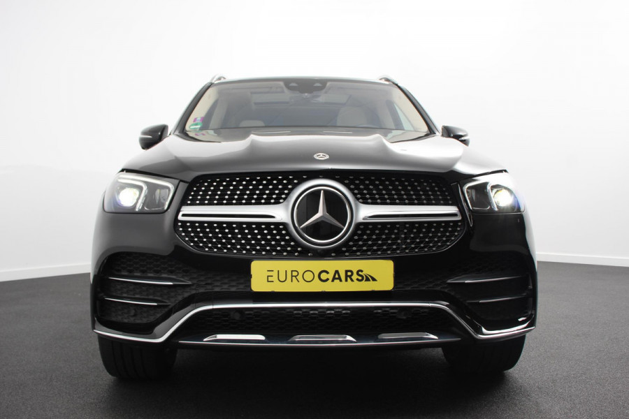 Mercedes-Benz GLE 350 e AMG 4-MATIC | DEMO ! | leder adaptive Cruise Control Burmester Audio Panorama dak 20 Inch Lichtmetalen Velgen Trekhaak