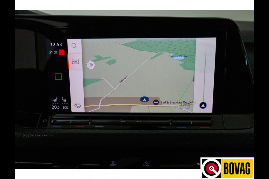 Volkswagen Golf 1.4 eHybrid GTE 245 PK | App. connect | Navigatie | Travel assist | Stoel & stuurverw | IQ Led, Sfeerverlichting