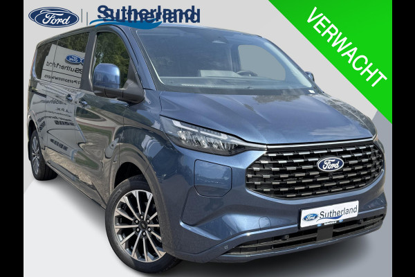 Ford Transit Custom Tourneo 340 2.5 PHEV L2H1 Titanium X | 233pk | Incl. BTW/BPM Rijklaar | Handsfree elektrische dubbele zijschuifdeuren | Inklapbare trekhaak | Tourneo Luxury Pack | Verwarmbaar stuurwiel