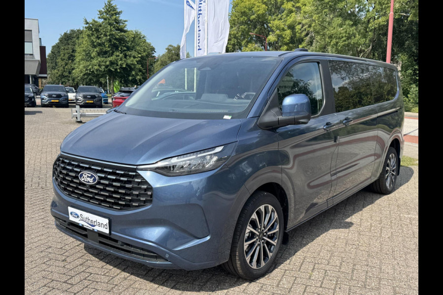 Ford Transit Custom Tourneo 340 2.5 PHEV L2H1 Titanium X | 233pk | Incl. BTW/BPM Rijklaar | Handsfree elektrische dubbele zijschuifdeuren | Inklapbare trekhaak | Tourneo Luxury Pack | Verwarmbaar stuurwiel