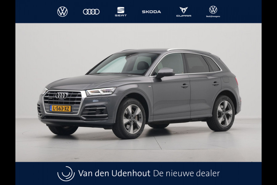 Audi Q5 50 TFSI e 300pk quattro S-Line edition Navigatie Wegkl. trekhaak 360 Camera Stoelverwarming 17