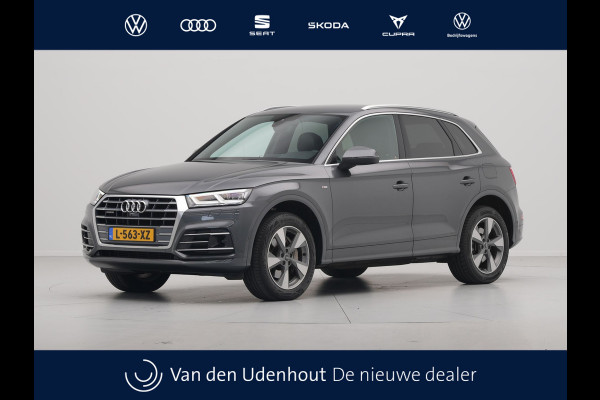 Audi Q5 50 TFSI e 300pk quattro S-Line edition Navigatie Wegkl. trekhaak 360 Camera Stoelverwarming 17