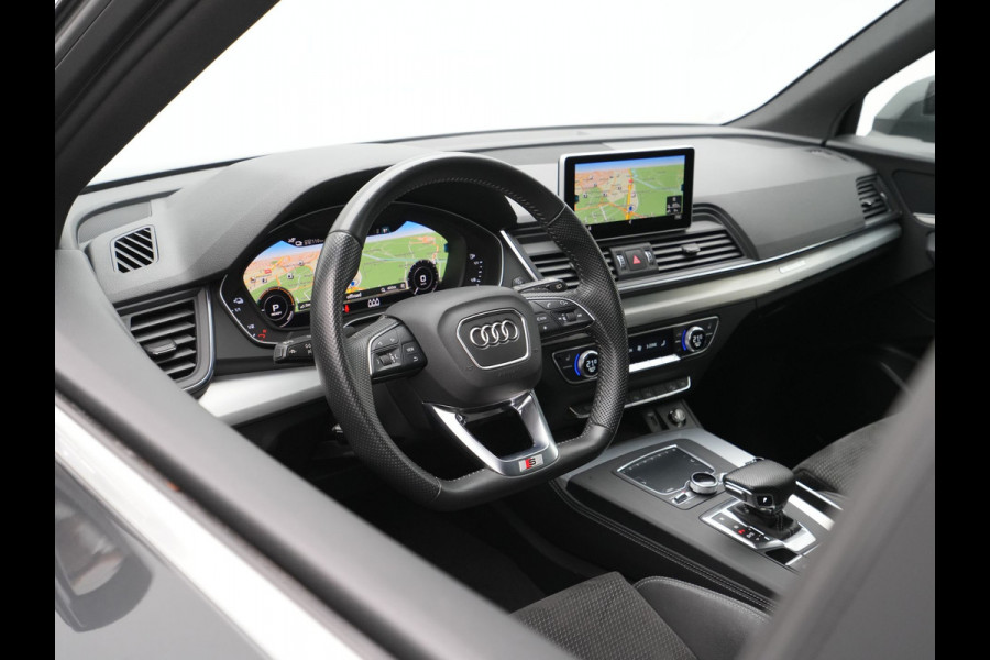Audi Q5 50 TFSI e 300pk quattro S-Line edition Navigatie Wegkl. trekhaak 360 Camera Stoelverwarming 17
