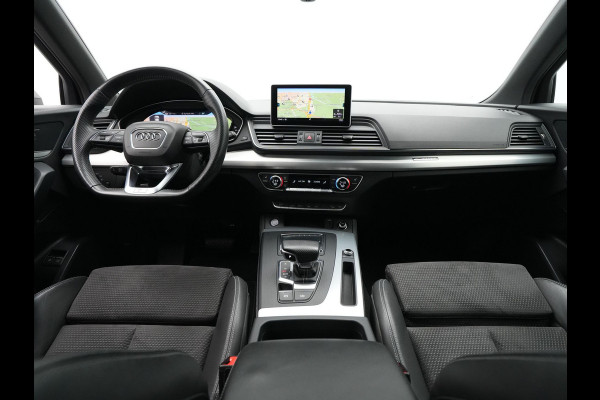 Audi Q5 50 TFSI e 300pk quattro S-Line edition Navigatie Wegkl. trekhaak 360 Camera Stoelverwarming 17