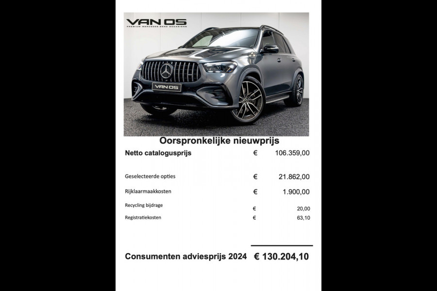 Mercedes-Benz GLE GLE 400 e 4MATIC AMG Line | NIGHT | 63 Pakket