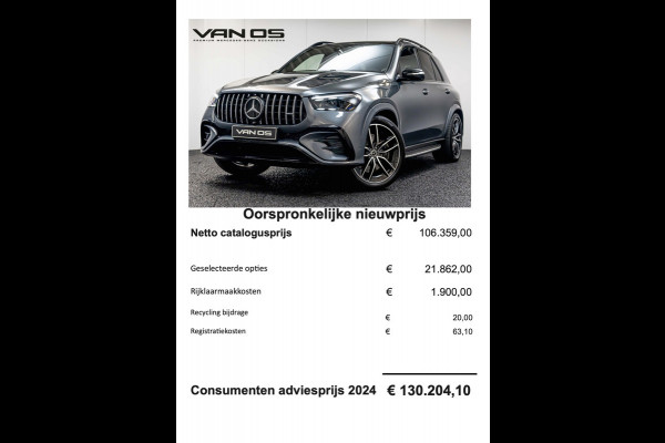 Mercedes-Benz GLE GLE 400 e 4MATIC AMG Line | NIGHT | 63 Pakket
