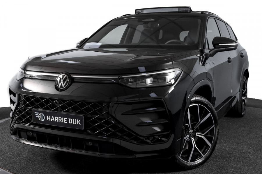 Volkswagen Tayron 1.5 eHybrid 272 PK R-Line Edition | Black Style Pakket | S/K-Panodak | Elek. Trekhaak | IQ. Light | Dig. Cockpit | Adapt. Cruise | Stoel-+Stuurverw. | 360 Camera | NAV+App. Connect | ECC | Elek. Klep | LM 20" | 0080