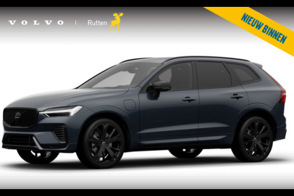 Volvo XC60 T6 350PK Automaat AWD Plus Black Edition Apple Carplay / Adaptive cruise control / Panorama dak / Sportstoelen / Elektrisch bedienbare bestuurderstoel met geheugen / Keyless Entry / Elektrische achterklep