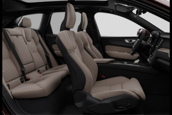 Volvo XC60 T6 350PK Automaat AWD Ultra Bright / Head-up display / Harman Kardon audio / Panoramadak / BLIS / Elektrisch bedienbare voorstoelen / Memory seats / Verwarmbare stoelen / Keyless entry /