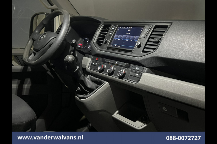 Volkswagen Crafter 2.0 TDI 140pk L3H3 L2H2 Euro6 Airco | 3000kg Trekhaak | Navigatie | Apple Carplay Android Auto, Cruisecontrol, Parkeersensoren, Bijrijdersbank