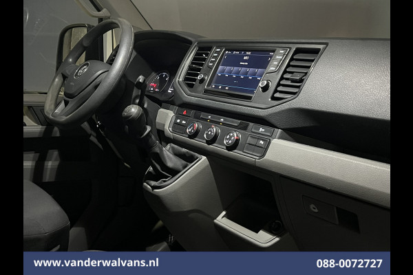 Volkswagen Crafter 2.0 TDI 140pk L3H3 L2H2 Euro6 Airco | 3000kg Trekhaak | Navigatie | Apple Carplay Android Auto, Cruisecontrol, Parkeersensoren, Bijrijdersbank