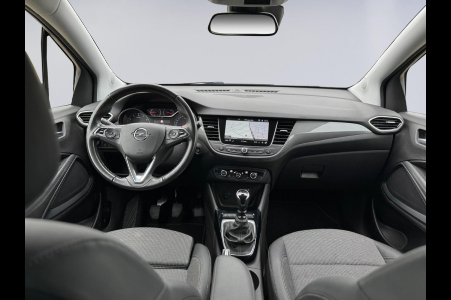 Opel Crossland 1.2 Turbo 110 pk Elegance, trekhaak, achteruitrijcamera, parkeersensoren, 16 inch, 1/2 lederen sportinterieur