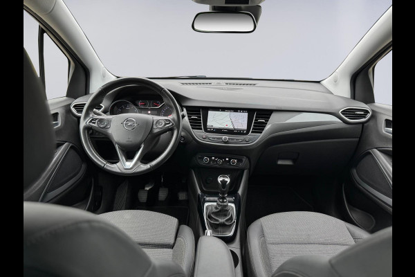 Opel Crossland 1.2 Turbo 110 pk Elegance, trekhaak, achteruitrijcamera, parkeersensoren, 16 inch, 1/2 lederen sportinterieur