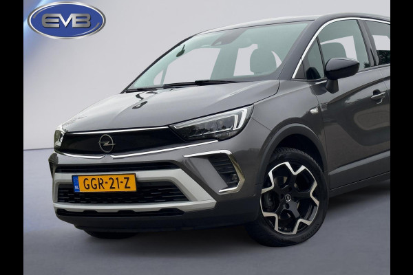 Opel Crossland 1.2 Turbo 110 pk Elegance, trekhaak, achteruitrijcamera, parkeersensoren, 16 inch, 1/2 lederen sportinterieur