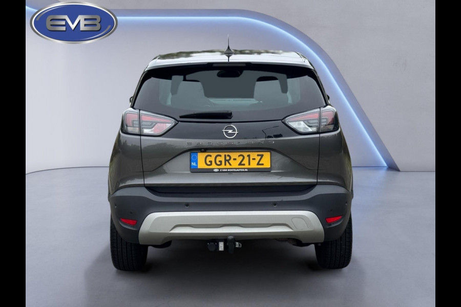 Opel Crossland 1.2 Turbo 110 pk Elegance, trekhaak, achteruitrijcamera, parkeersensoren, 16 inch, 1/2 lederen sportinterieur