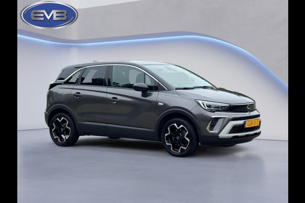 Opel Crossland 1.2 Turbo 110 pk Elegance, trekhaak, achteruitrijcamera, parkeersensoren, 16 inch, 1/2 lederen sportinterieur