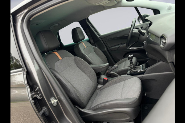 Opel Crossland 1.2 Turbo 110 pk Elegance, trekhaak, achteruitrijcamera, parkeersensoren, 16 inch, 1/2 lederen sportinterieur