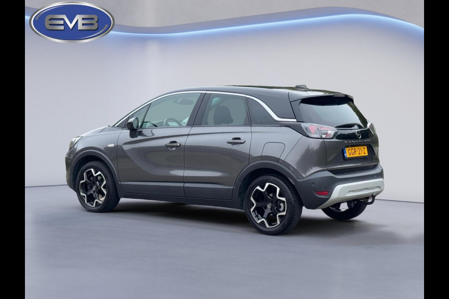 Opel Crossland 1.2 Turbo 110 pk Elegance, trekhaak, achteruitrijcamera, parkeersensoren, 16 inch, 1/2 lederen sportinterieur