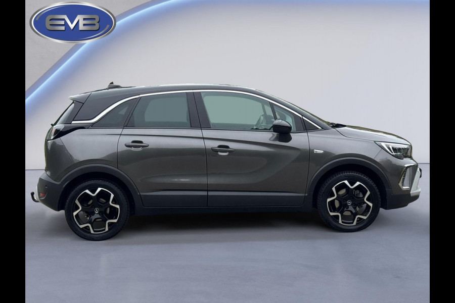 Opel Crossland 1.2 Turbo 110 pk Elegance, trekhaak, achteruitrijcamera, parkeersensoren, 16 inch, 1/2 lederen sportinterieur
