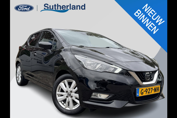 Nissan Micra 1.0 IG-T N-Connecta | Cruise Control | Airco | Lichtmetalen Velgen | Parkeersensoren |