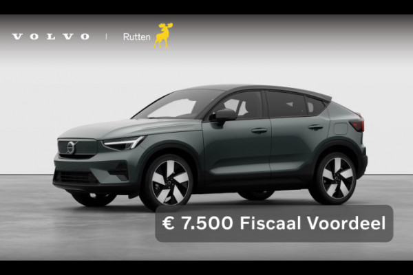 Volvo EC40 252PK Automaat Single Ext. Range Plus / Modeljaar 2026 / Adaptive cruise control  / Pilot assist / BLIS / Stoel en stuur verwarming / Elektrische achterklep / Parkeersensoren met camera / Google infotainment / Panoramadak