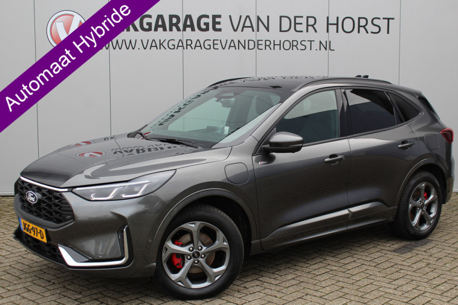 Ford Kuga 2.5-243pk PHEV ST-Line X.2100kg trekgewicht , Nieuw Model Panorama/schuif kantel dak , Trekhaak wegklapbaar,
