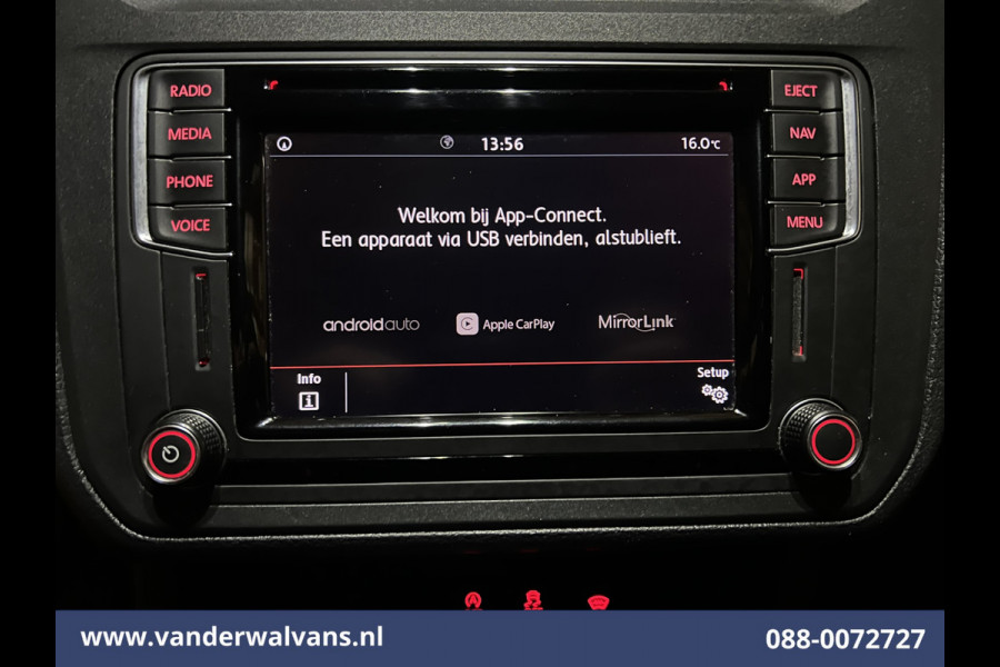 Volkswagen Caddy 2.0 TDI L2H1 Maxi Euro6 Airco | Navigatie | Apple Carplay | Android Auto Cruisecontrol, Parkeersensoren, Verwarmde voorruit