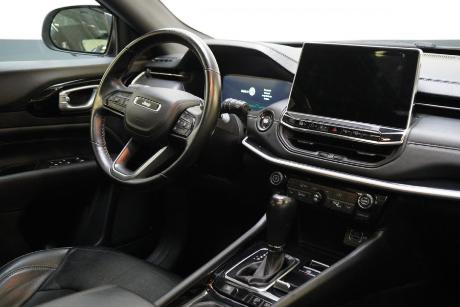 Jeep Compass 4xe 240 Plug-in Hybrid Electric S | Panoramadak | Trekhaak | Memory | Leder | Stuurwielverwarming