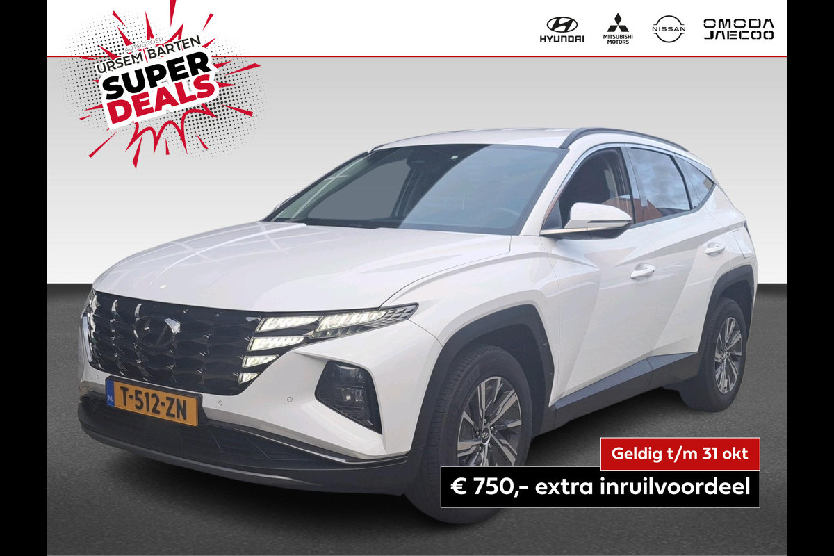 Hyundai Tucson 1.6 T-GDI HEV Comfort Incl. Achteruitrijcamera | Automaat | Stoelverwarming | Navigatie Hyundai Tucson 1.6 T-GDI HEV Comfort Incl. Achteruitrijcamera | Automaat | Stoelverwarming | Navigatie