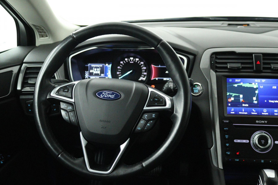 Ford Mondeo Wagon 2.0 IVCT HEV Titanium (STOELVERWARMING, ACHTERUITRIJCAMERA, NAVIGATIE, PARKEERSENSOREN, CRUISE CONTROL)