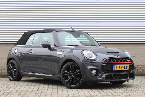 MINI Cabrio 2.0 Cooper S Chili | JCW | Leder | Harman Kardon | Navigatie | Camera