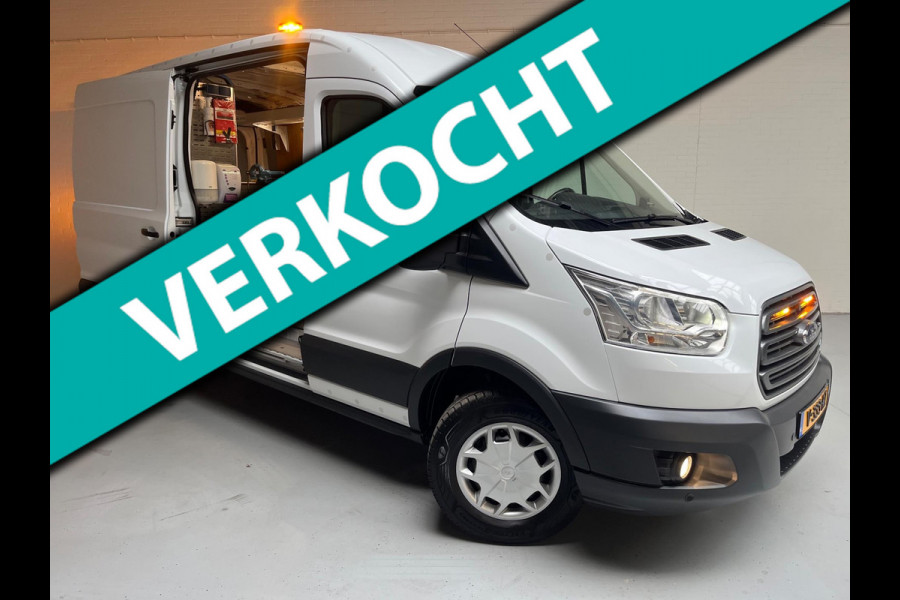Ford Transit 350 Servicewagen 2.0 TDCI 130pk euro6 L3H2 Trend Sortimo Inrichting Victron v230 Standkachel Trekhaak RIJKLAARPRIJS!