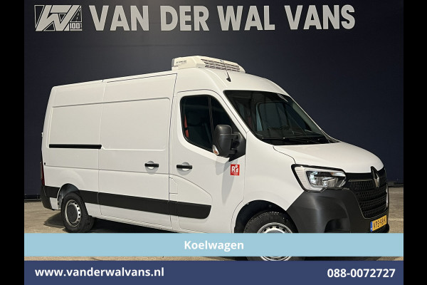 Renault Master 2.3 dCi 136pk L2H2 Koelwagen Thermoking V-300 MAX Vriezen -20°C tot verwarmen + 20°C Dag + Nacht Euro6 Airco | Navigatie Camera, 2500kg Trekhaak, Cruisecontrol, LED, Parkeersensoren, Bijrijdersbank