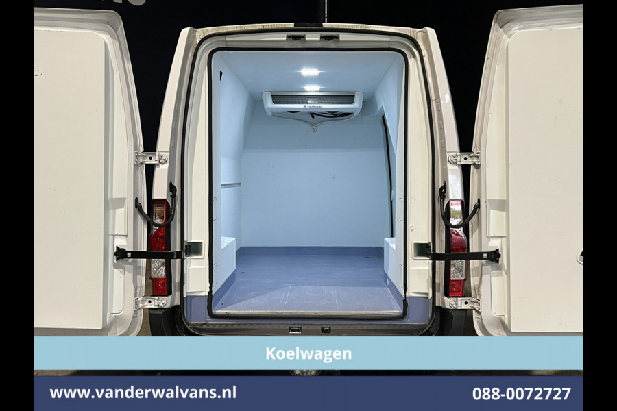 Renault Master 2.3 dCi 136pk L2H2 Koelwagen Thermoking V-300 MAX Vriezen -20°C tot verwarmen + 20°C Dag + Nacht Euro6 Airco | Navigatie Camera, 2500kg Trekhaak, Cruisecontrol, LED, Parkeersensoren, Bijrijdersbank
