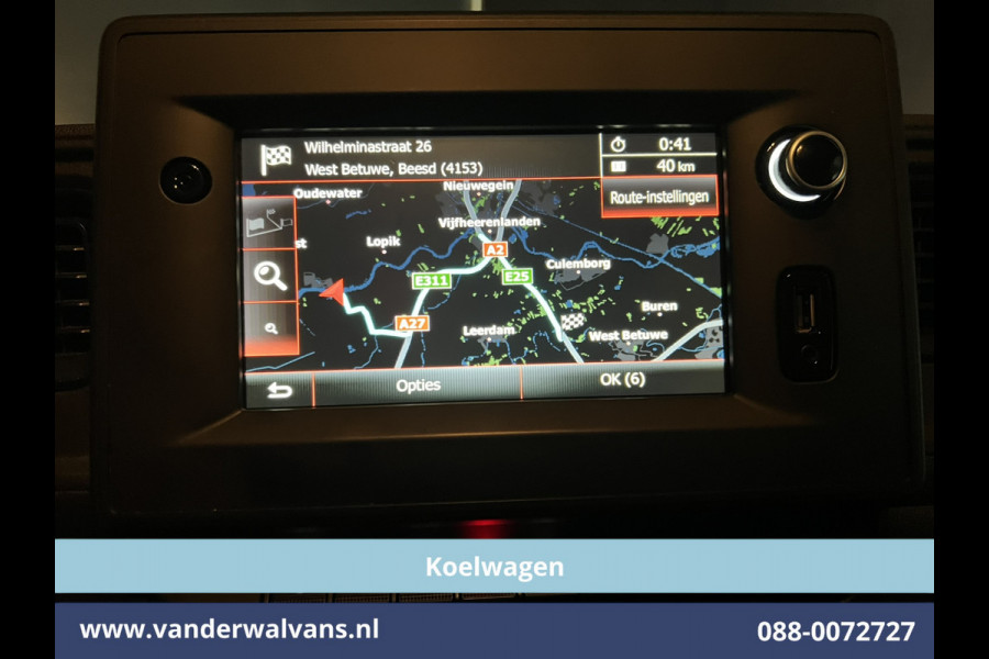 Renault Master 2.3 dCi 136pk L2H2 Koelwagen Thermoking V-300 MAX Vriezen -20°C tot verwarmen + 20°C Dag + Nacht Euro6 Airco | Navigatie Camera, 2500kg Trekhaak, Cruisecontrol, LED, Parkeersensoren, Bijrijdersbank