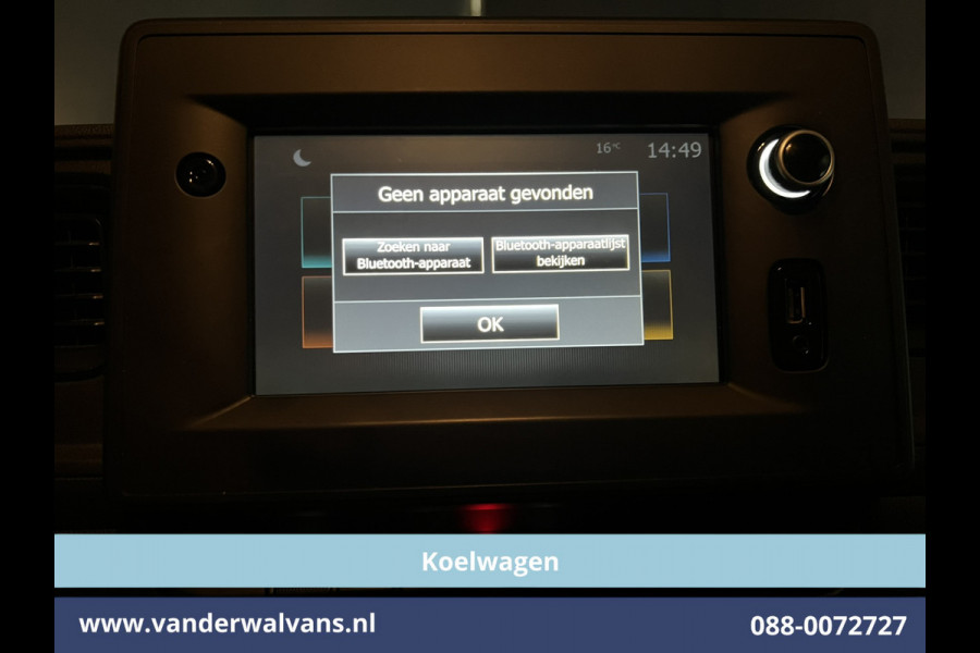 Renault Master 2.3 dCi 136pk L2H2 Koelwagen Thermoking V-300 MAX Vriezen -20°C tot verwarmen + 20°C Dag + Nacht Euro6 Airco | Navigatie Camera, 2500kg Trekhaak, Cruisecontrol, LED, Parkeersensoren, Bijrijdersbank