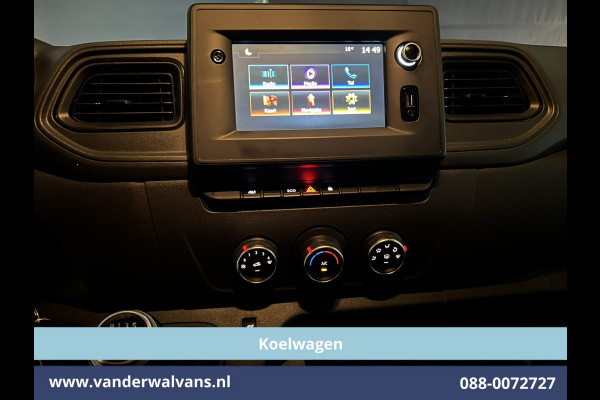 Renault Master 2.3 dCi 136pk L2H2 Koelwagen Thermoking V-300 MAX Vriezen -20°C tot verwarmen + 20°C Dag + Nacht Euro6 Airco | Navigatie Camera, 2500kg Trekhaak, Cruisecontrol, LED, Parkeersensoren, Bijrijdersbank