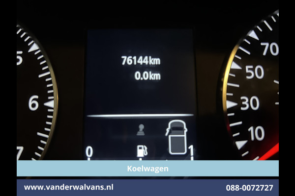 Renault Master 2.3 dCi 136pk L2H2 Koelwagen Thermoking V-300 MAX Vriezen -20°C tot verwarmen + 20°C Dag + Nacht Euro6 Airco | Navigatie Camera, 2500kg Trekhaak, Cruisecontrol, LED, Parkeersensoren, Bijrijdersbank