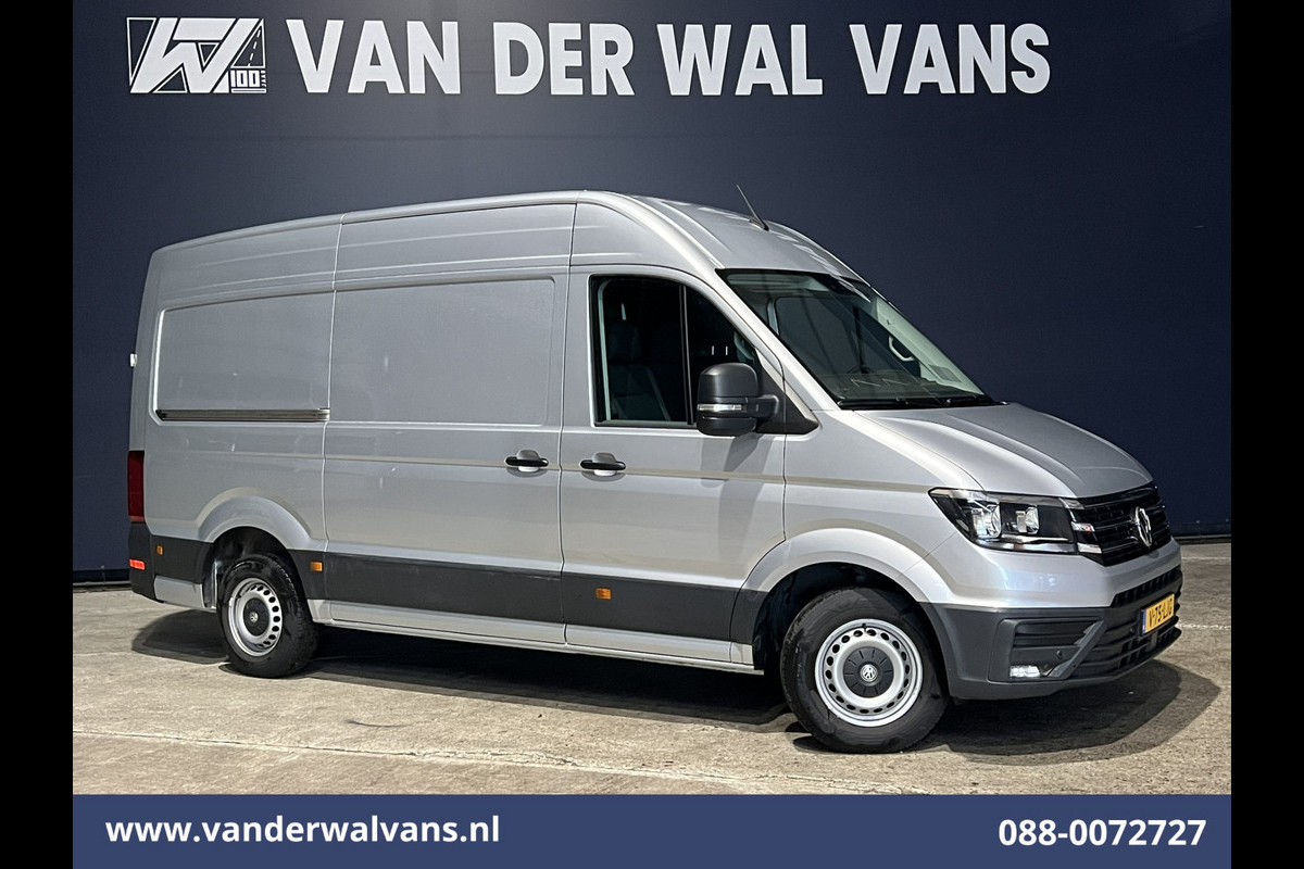 Volkswagen Crafter 2.0 TDI 141pk L3H3 L2H2 Euro6 Airco | Camera | Apple Carplay | Android Auto Parkeersensoren, Bijrijdersbank, 3000kg trekvermogen, zilver Volkswagen Crafter 2.0 TDI 141pk L3H3 L2H2 Euro6 Airco | Camera | Apple Carplay | Android Auto Parkeersensoren, Bijrijdersbank, 3000kg trekvermogen, zilver