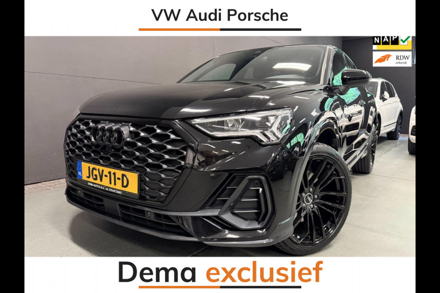 Audi Q3 Sportback 45 TFSI e 2 X S-LINE BLACK-LINE 20'' NAVI/DAB/CARPLAY/CAM/CRUISE/LED/ECC/PDC///