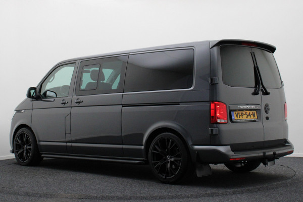 Volkswagen Transporter 2.0 TDI DSG L2H1 30 DC Highline Leer, 2x Elektr. Schuifdeur, ACC, Camera, Apple Carplay, LED, Trekhaak, 20''